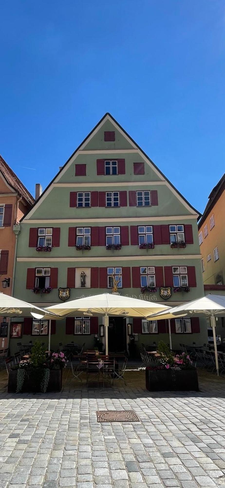 Goldner Hirsch Hotel ดิงเคลส์บืล ภายนอก รูปภาพ